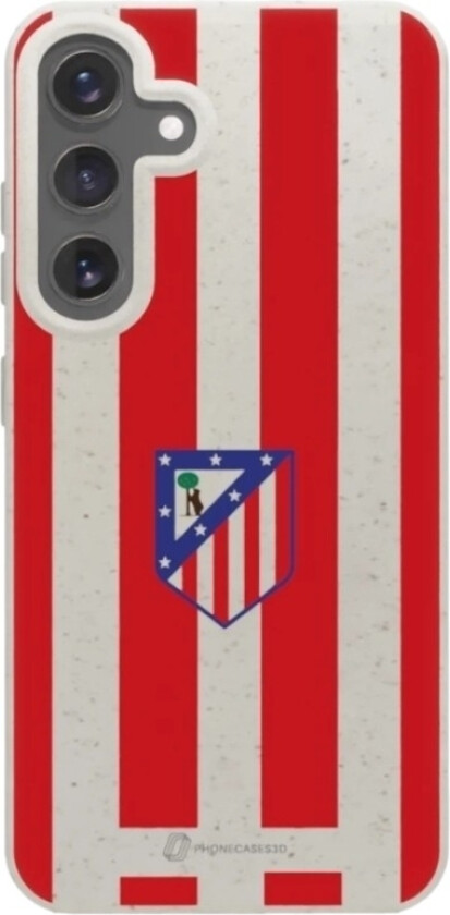 Samsung Galaxy S25+ Atlético de Madrid komposterbart deksel, hvit