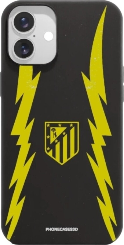 iPhone 16 Plus Atlético de Madrid komposterbart deksel, svart