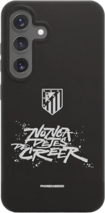 Samsung Galaxy S25 Atlético de Madrid komposterbart deksel, svart