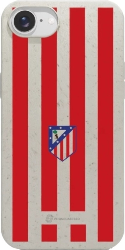 iPhone 16e Atlético de Madrid komposterbart deksel, hvit