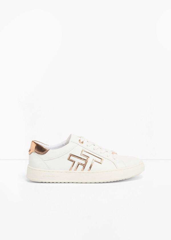 Sneakers med metallic-detaljer fra Tom Tailor