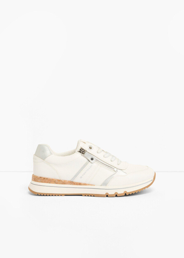 Sneakers med glidelås fra Tom Tailor