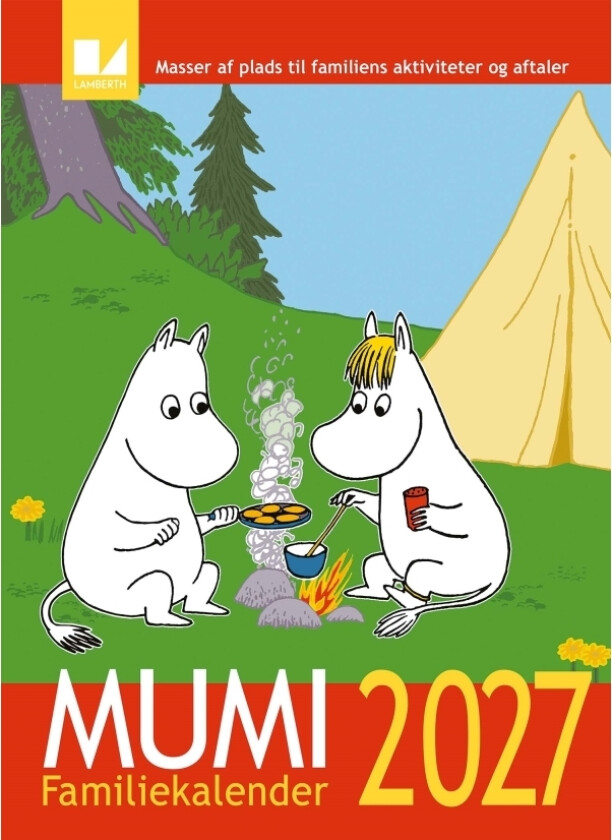 Mummifamiliens kalender 2027 | Språk: Dansk