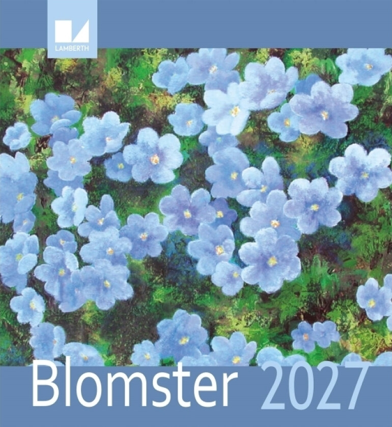 Blomsterkalender 2027 | Språk: Dansk