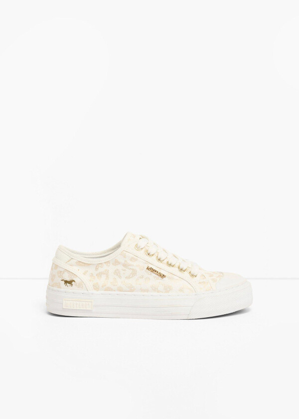 Sneakers med dyriske detaljer fra Mustang