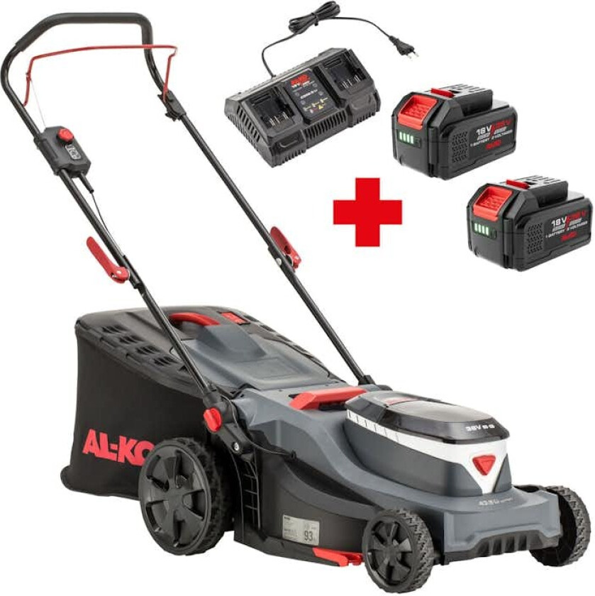 Gressklipper AL-KO 43.6 Li Comfort med Batteri og lader
