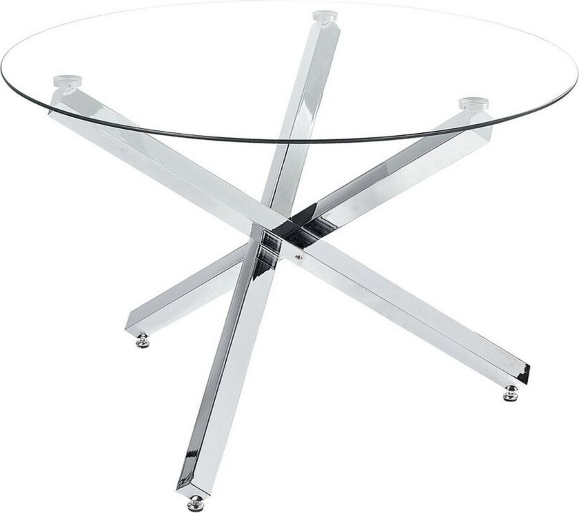 Salno Sofabord 110 cm Rund - Sølv
