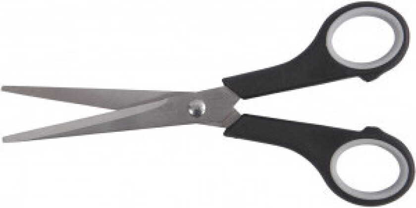 Barnesaks, svart, L: 17 cm, høyre- og venstrehendt, 12 stk./ 1 pk.