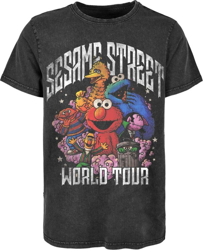 T-skjorte - World Tour Group Shot - S til XXL - Herrer - svart