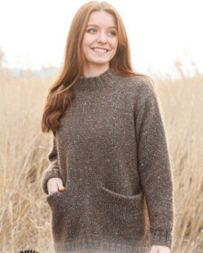 Autumn Woods by DROPS Design - Genser Strikkeoppskrift str. XS - XXL - XX-Large