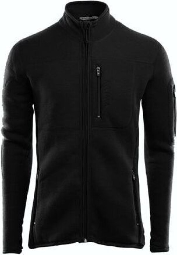 Men's FleeceWool Jacket L, Jet Black