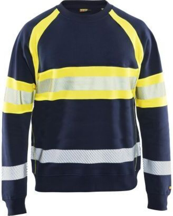 Blåkläder 335911589933S Varselgenser svart/varselgul Svart/Varselgul