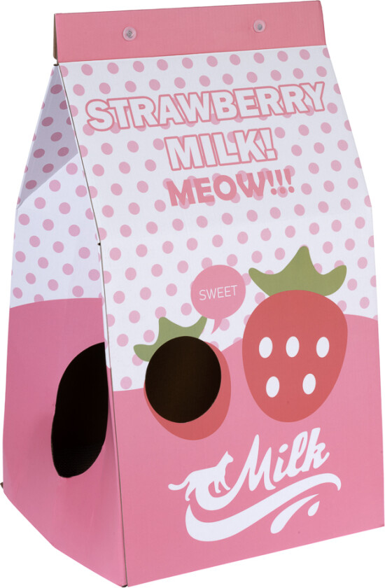 Milkbox Kartonghus - ca. L 33 x B 31 x H 55 cm