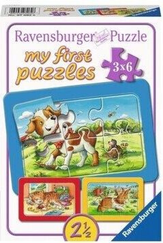 Ravensburger 7062 puslespill 6 stykker