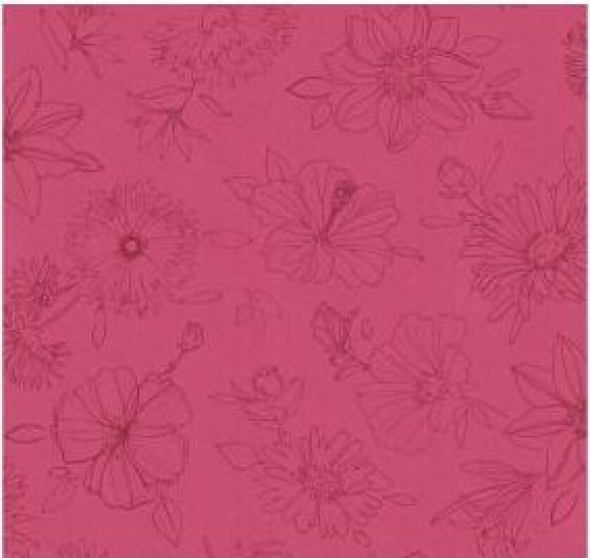 VOKSDUK D-C-FIX PALMAS 150 CM RUND ROSA