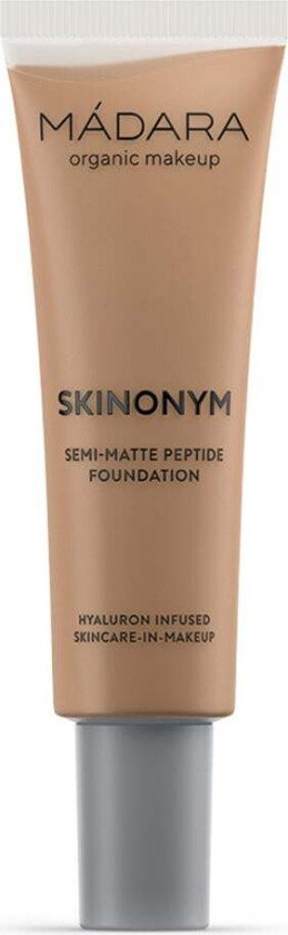 Mádara Skinonym SKINONYM Semi-Matte Peptide Foundation #65 WARM TAN
