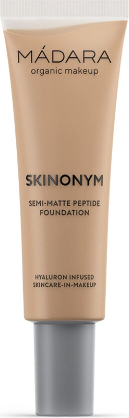 Mádara Skinonym SKINONYM Semi-Matte Peptide Foundation #55 CLAY