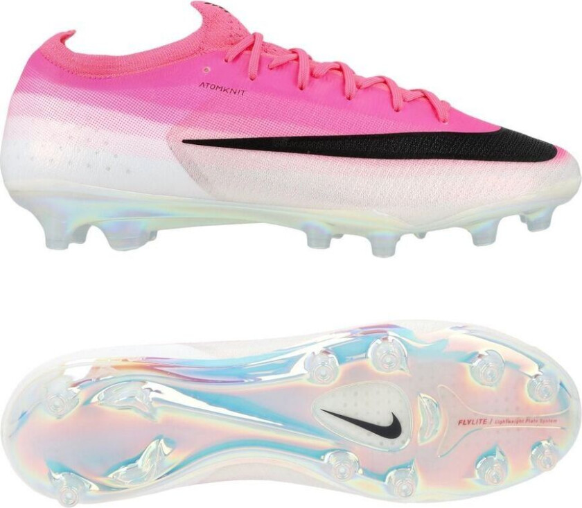 Mercurial Vapor 17 Elite Ag-pro Breakout - Rosa/hvit/svart - Kunstgress (Ag), størrelse 36