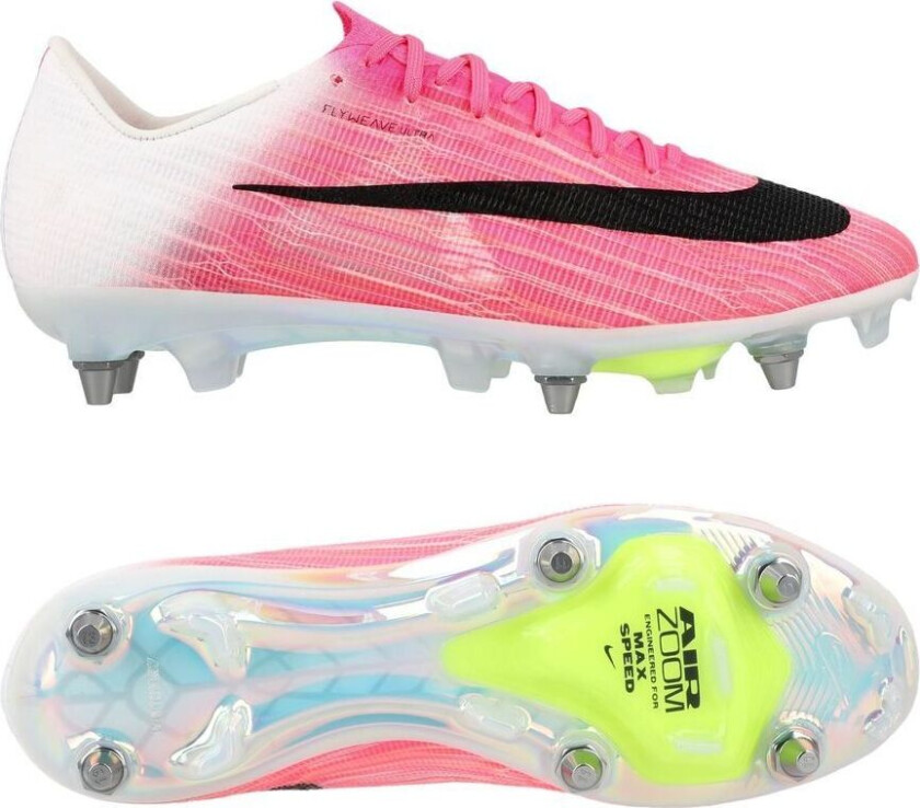 Air Zoom Mercurial Superfly 11 Elite Sg-pro Breakout - Rosa/hvit/svart - Vått Gress (Sg), størrelse 36