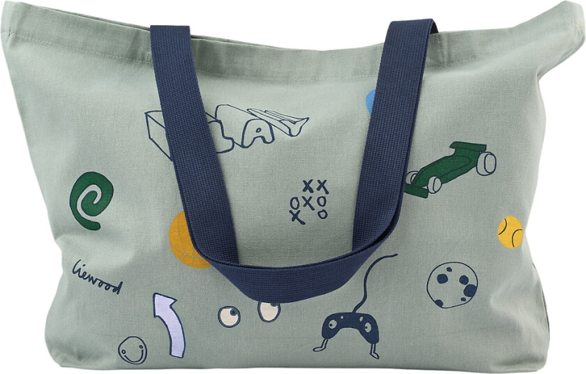 Shopper - Play/Dusty Peppermynte - - OneSize - Veske
