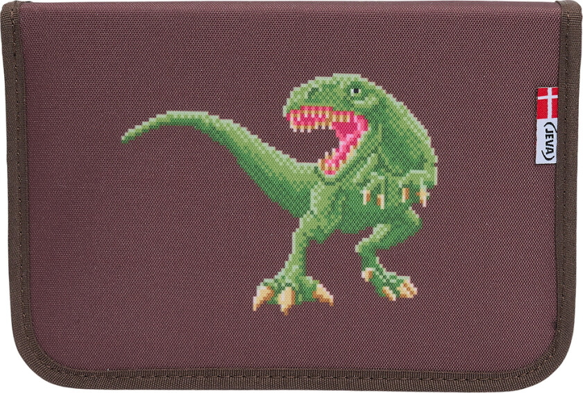 Pennal m. Innhold - Onezip - Pixel Rex - - OneSize - Pennal
