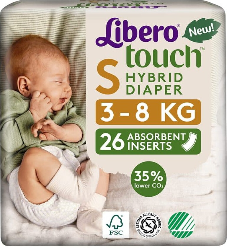 Libero Touch Hybrid S 26stk