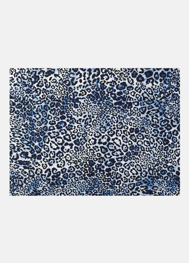 Vaskbar dørmatte med leopardmønster