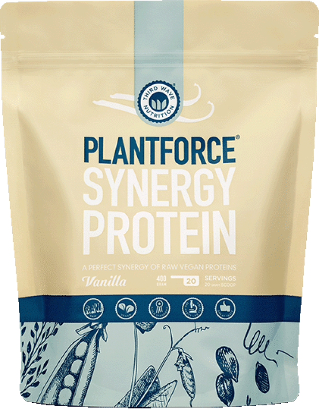 Bilde av PLANTFORCE Synergy Protein Vanilje