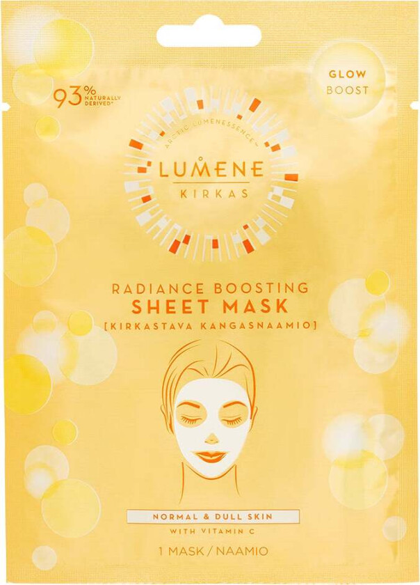 KIRKAS Radiance Boosting Sheet Mask 1 kpl