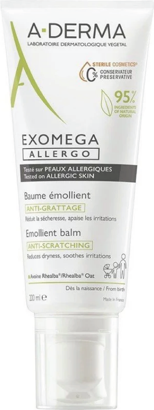 Bilde av A-Derma Exomega Allergo, 200 ml