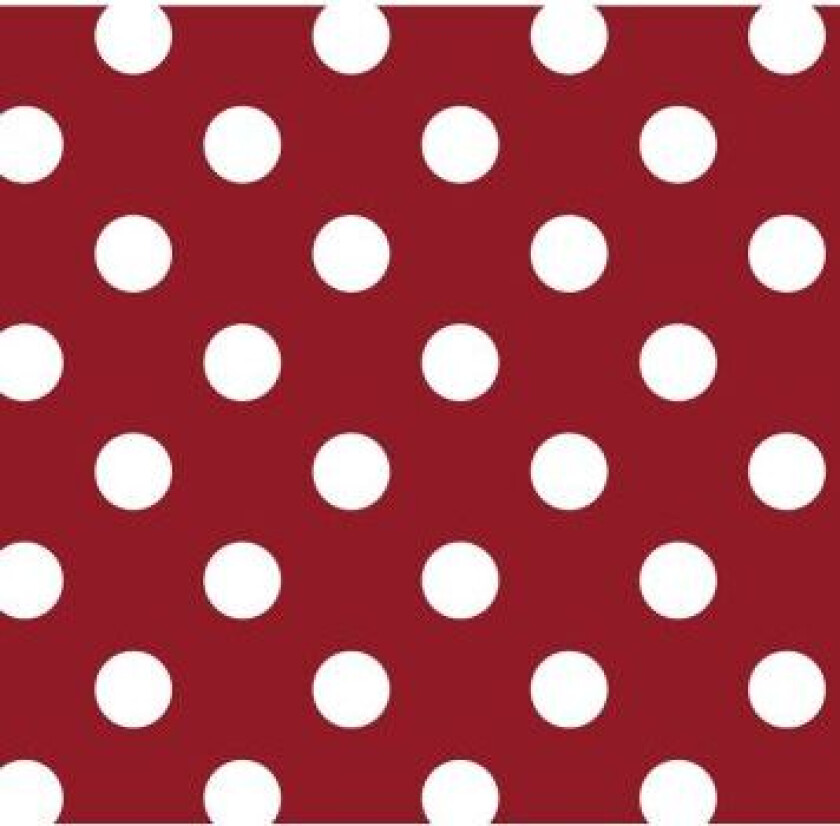 VOKSDUK D-C-FIX MANHATTAN VENITA RØD 150 X250CM OVAL