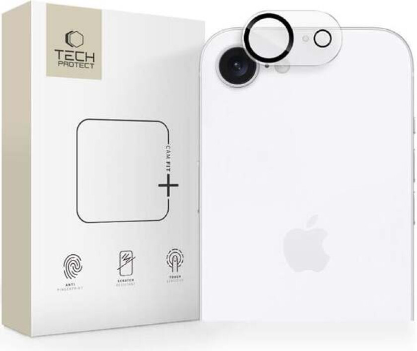 Cam Fit+ Camera Cover for iPhone 16e / 17e - Transparent