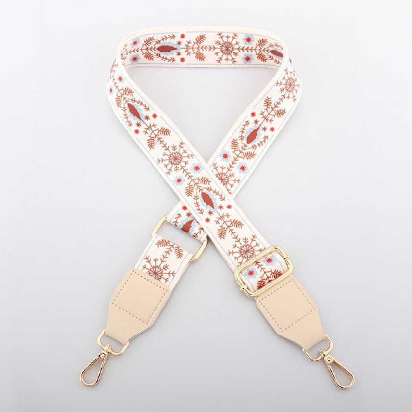Veskestropp Lang Skulderstropp for Crossbody Veske Håndveske Erstatningsstropper Dame Håndveske Lær Stoffbelte for Crossbody Veske B