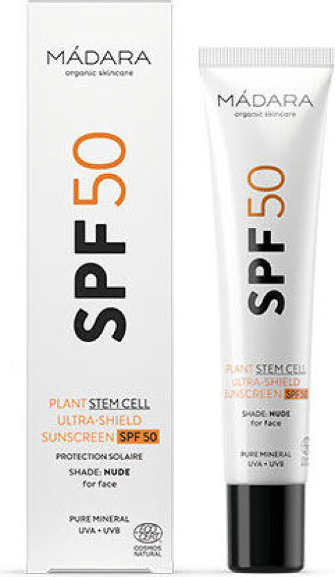 Mádara Skincare Spf50 Plant Stem Cell Ultra-Shield Sunscreen 40 ml