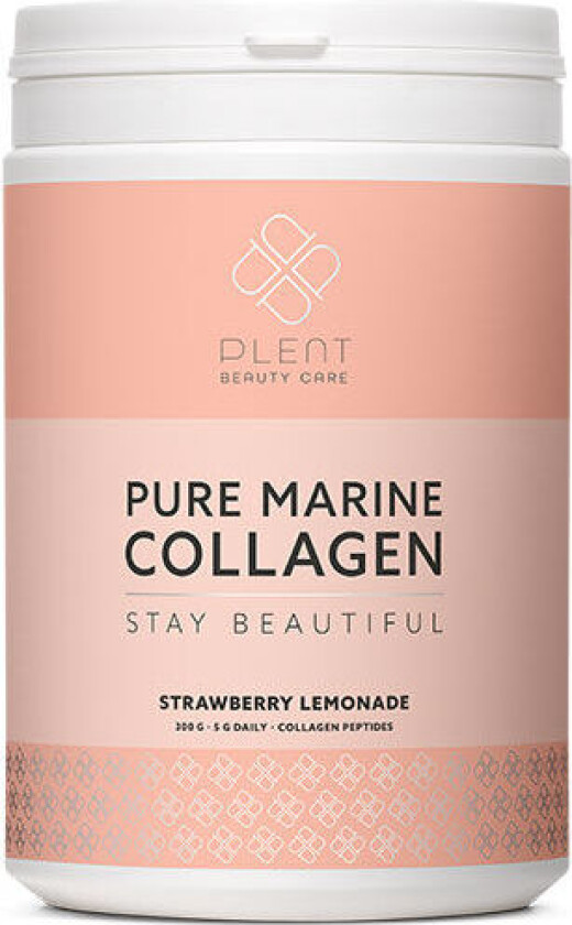 Pure Marine Collagen Jordbær Sitronade - 300 g