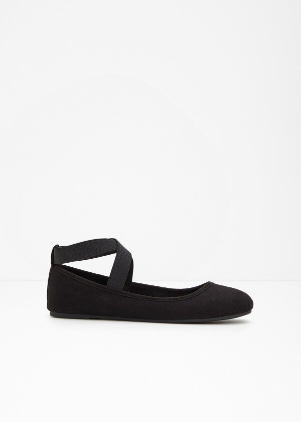 Ballerinasko med elastiske remmer