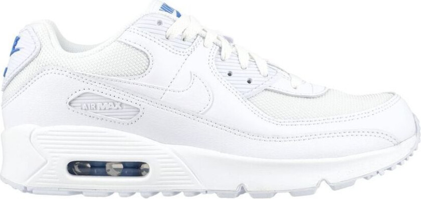 Sneaker Air Max 90 Mesh - Hvit/blue Crystal Barn, størrelse 38½