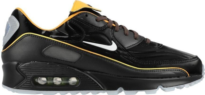 Sneaker Air Max 90 Mercurial Mad 90 - Svart/hvit/gul Limited Edition, størrelse 43