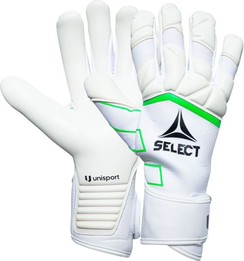 X Unisport Keeperhansker 90 Flexi Pro V24 - Hvit, størrelse 12