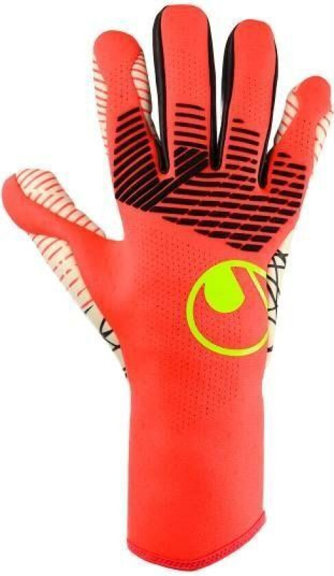 Bilde av Keeperhansker Fangmaschine Ultragrip ZNE HN - Fluo Rød/Hvit/Gul, størrelse 9½