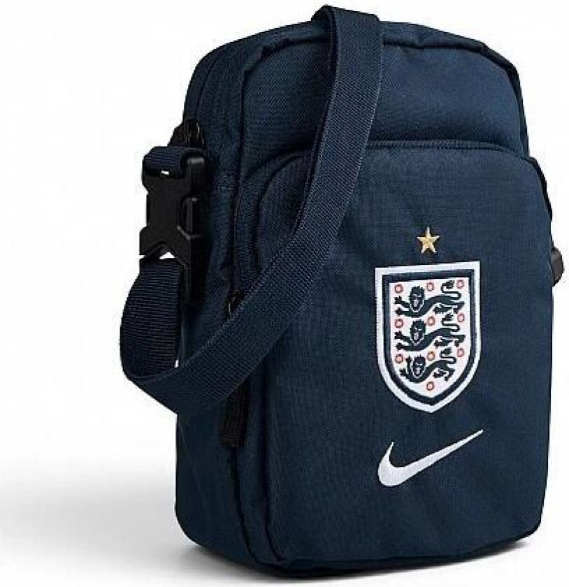 England Veske Crossbody Heritage - Obsidian/Hvit