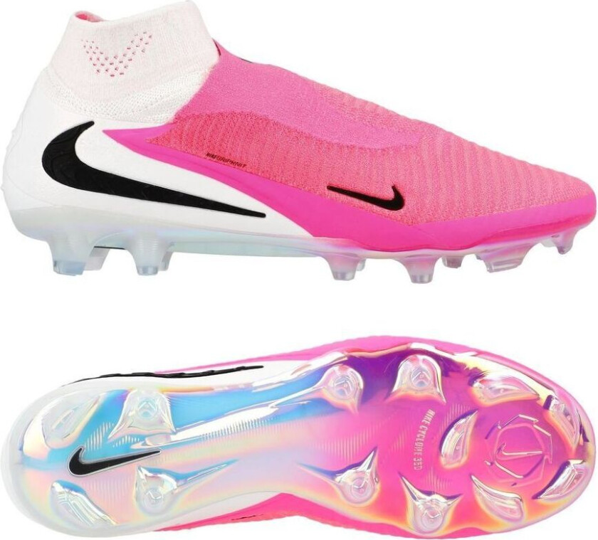 Phantom 6 Elite High Cut Fg Breakout - Rosa/hvit/svart - Gress (Fg), størrelse 38