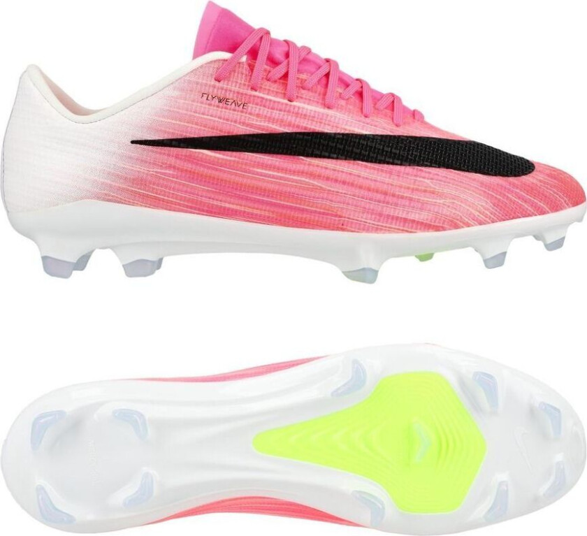 Air Zoom Mercurial Superfly 11 Pro Fg Breakout - Rosa/hvit/svart - Gress (Fg), størrelse 36