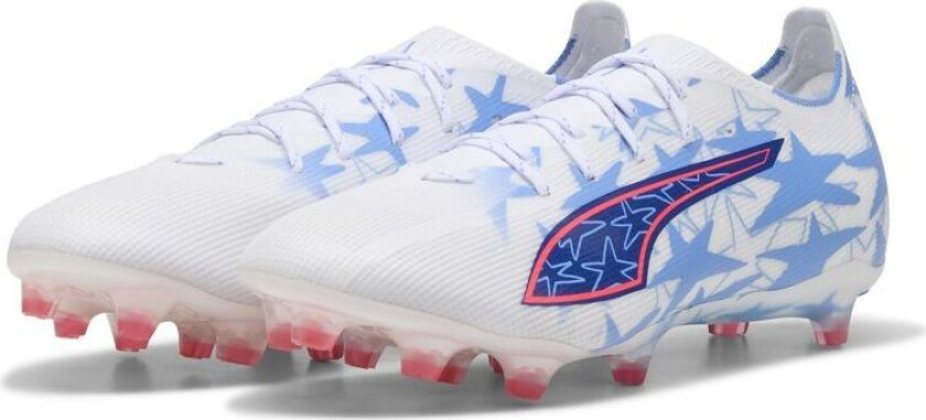 Ultra 6 Match FG/AG Christian Pulisic X Kidsuper - White/Pink Lilac/Dusky Blue LIMITED EDITION FORHÅNDSBESTILLING, størrelse 42