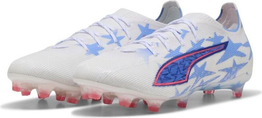 Ultra 6 Pro FG/AG Christian Pulisic X Kidsuper - White/Pink Lilac/Dusky Blue LIMITED EDITION FORHÅNDSBESTILLING, størrelse 40½