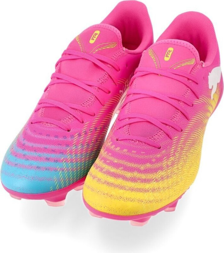Future 9 Play FG/AG Showtime - Poison Pink/Solstrøm/Bright Aqua/ White, størrelse 40