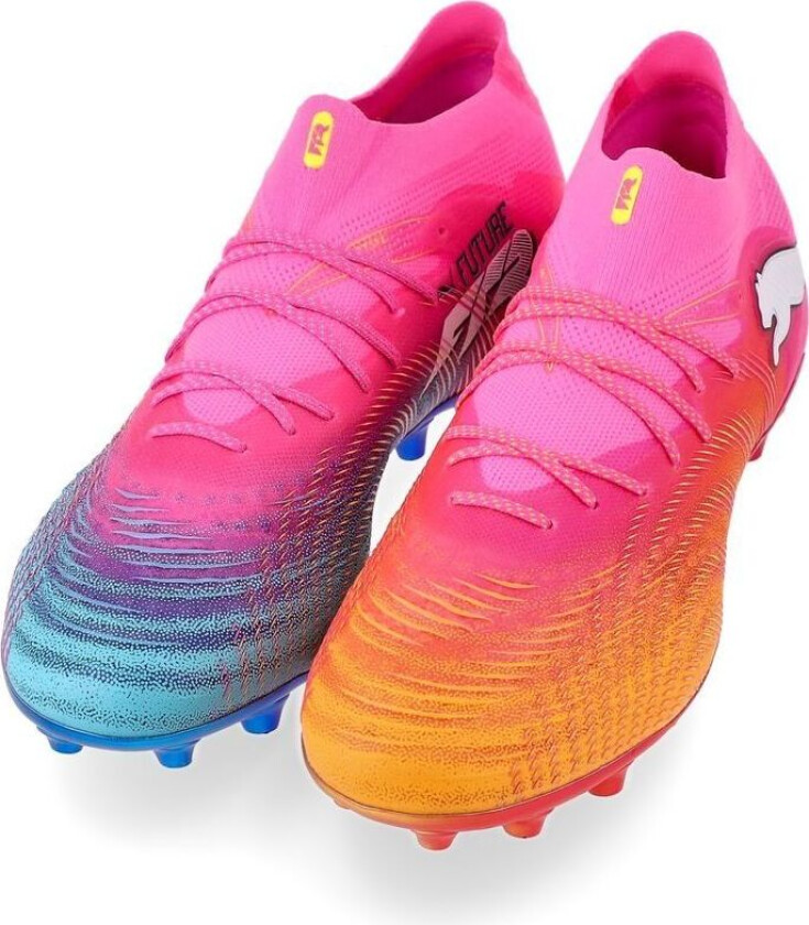 Future 9 Ultimate MG Showtime - Poison Pink/Solstrøm/Bright Aqua/ White - Multi Ground (MG), størrelse 42½