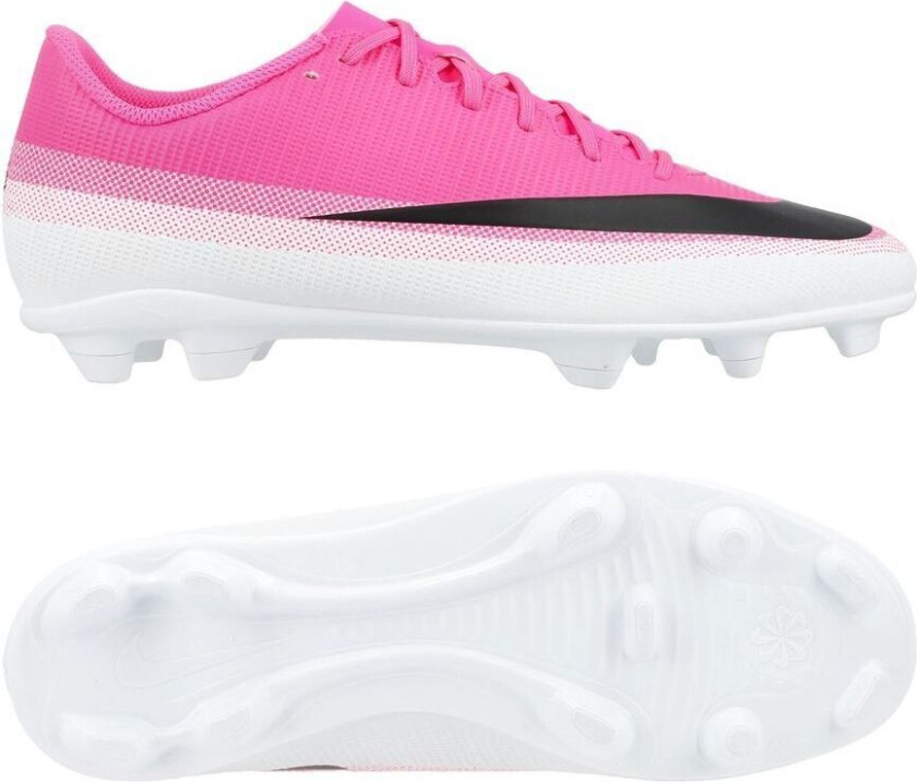 Mercurial Vapor 17 Club Mg Breakout - Rosa/hvit/svart, størrelse 40