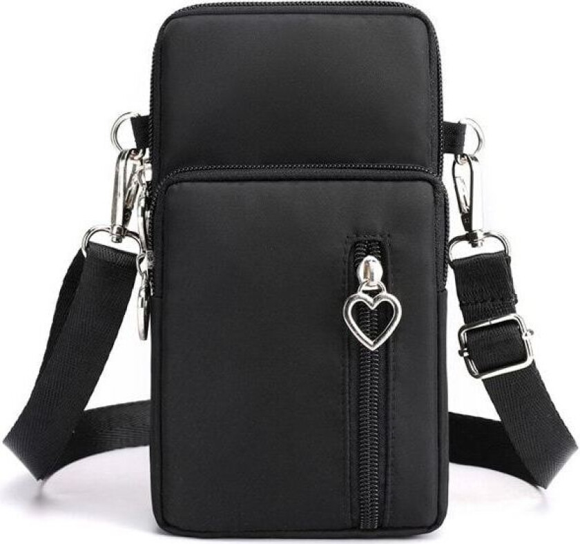 Liten Crossbody Lommebok Telefonveske for Kvinner, Kompakt Reiseveske Håndveske