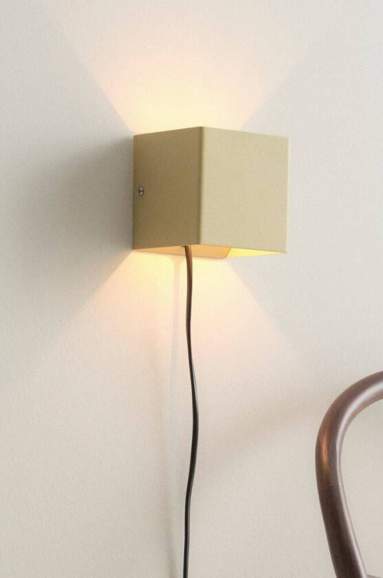ARCACHON vegglampe Lys gul